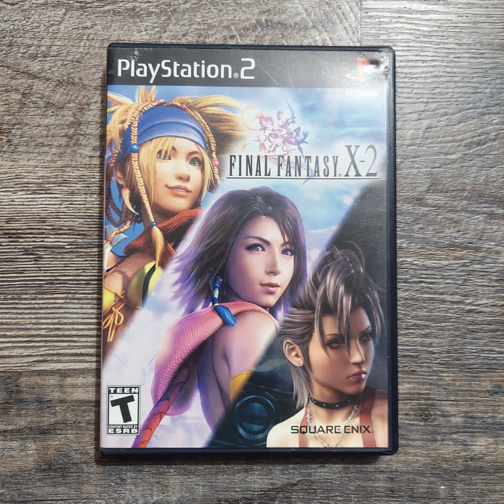 Final Fantasy X2 Square Enix 2003 PS2 Game Rated T Teen NTSC CIB